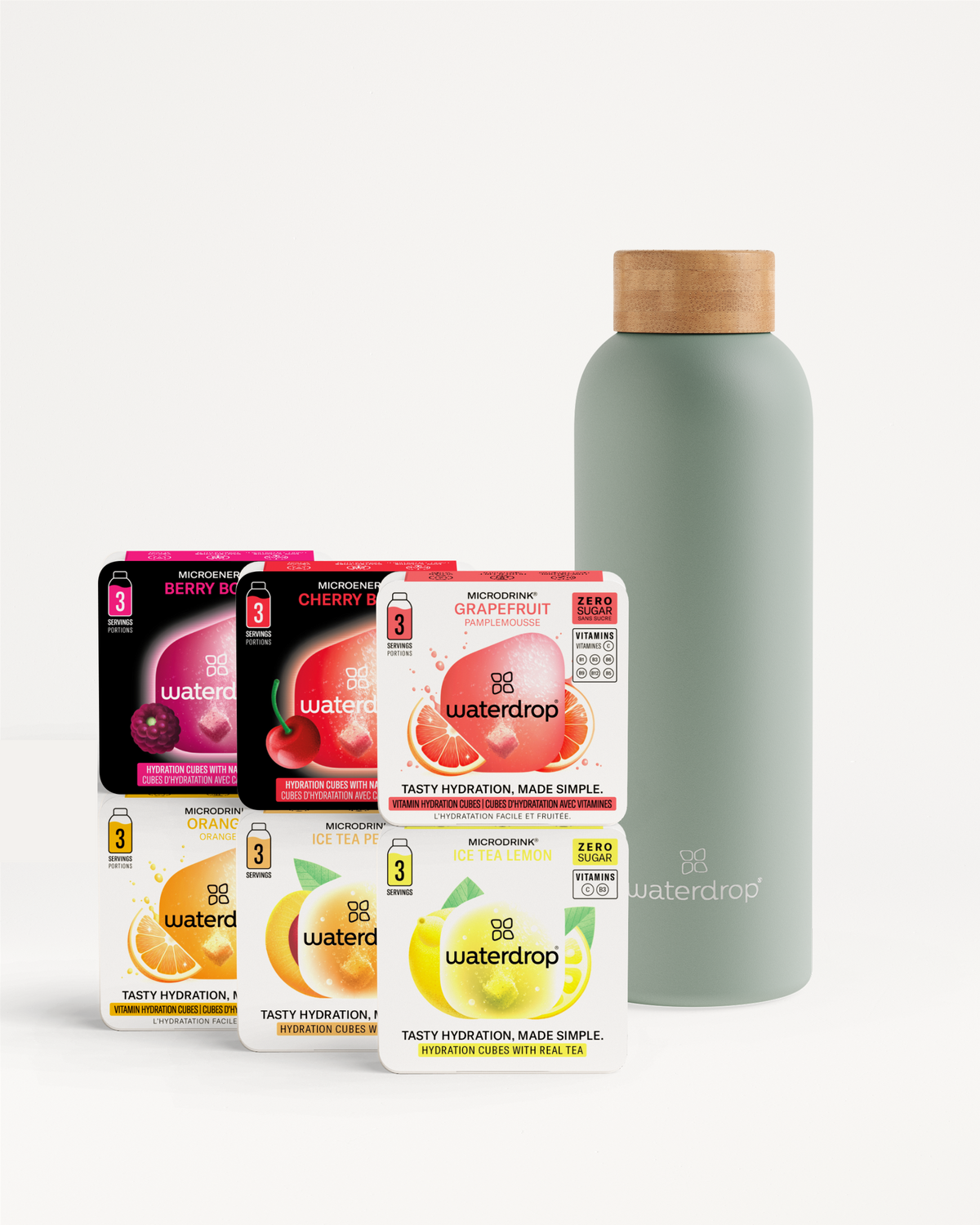 Ochutnávkový Set s Termo Nerezovou Fľašou