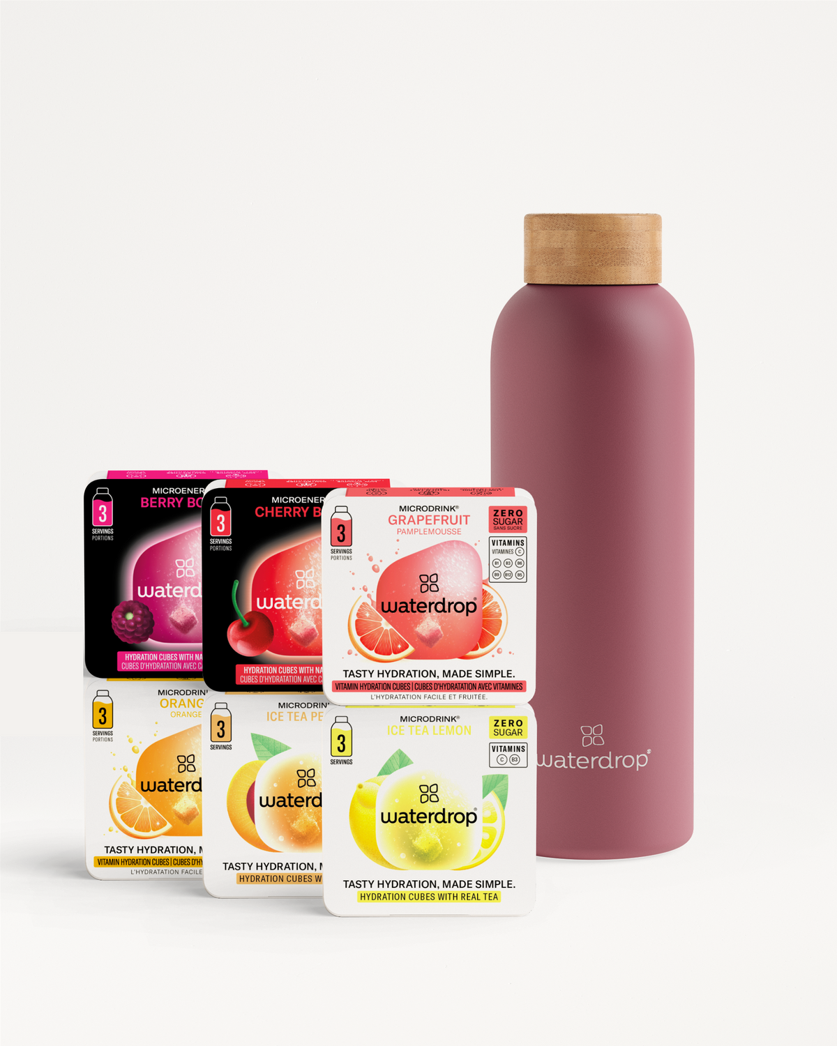 Ochutnávkový Set s Termo Nerezovou Fľašou