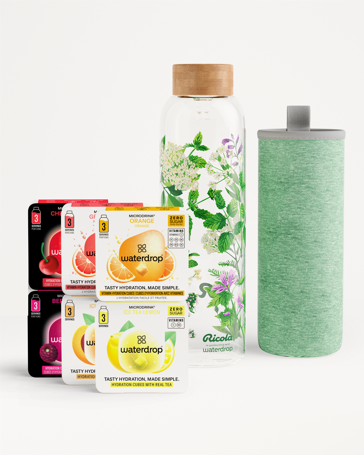 Ochutnávkový Set so Sklenenou Fľašou