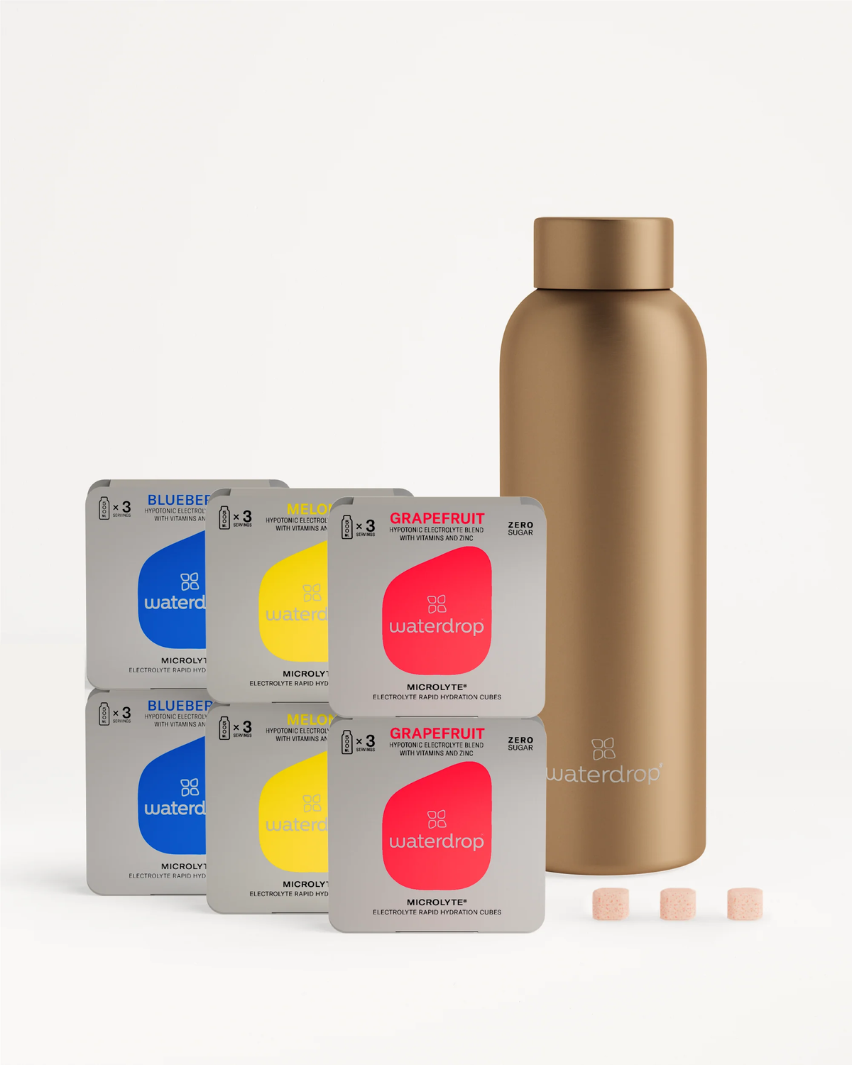 Ochutnávkový Set Microlyte s Termo Nerezovou Fľašou Metalickou