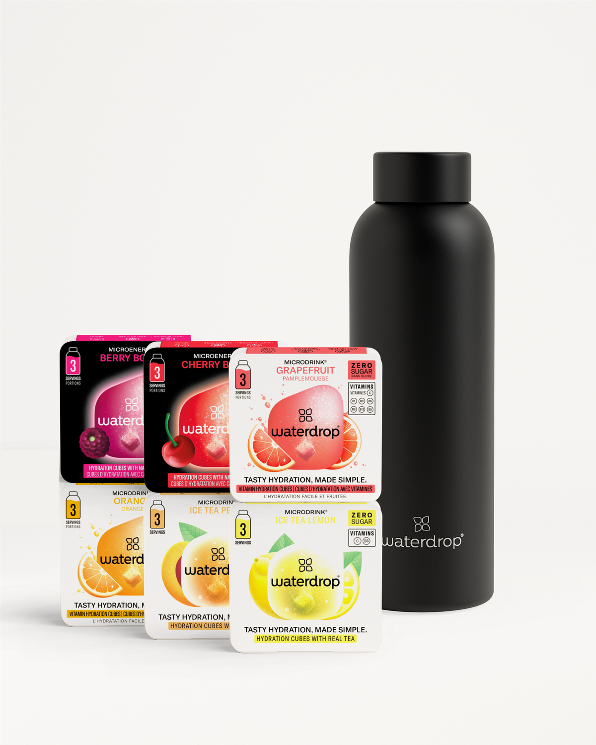 Ochutnávkový Set s Termo Nerezovou Fľašou