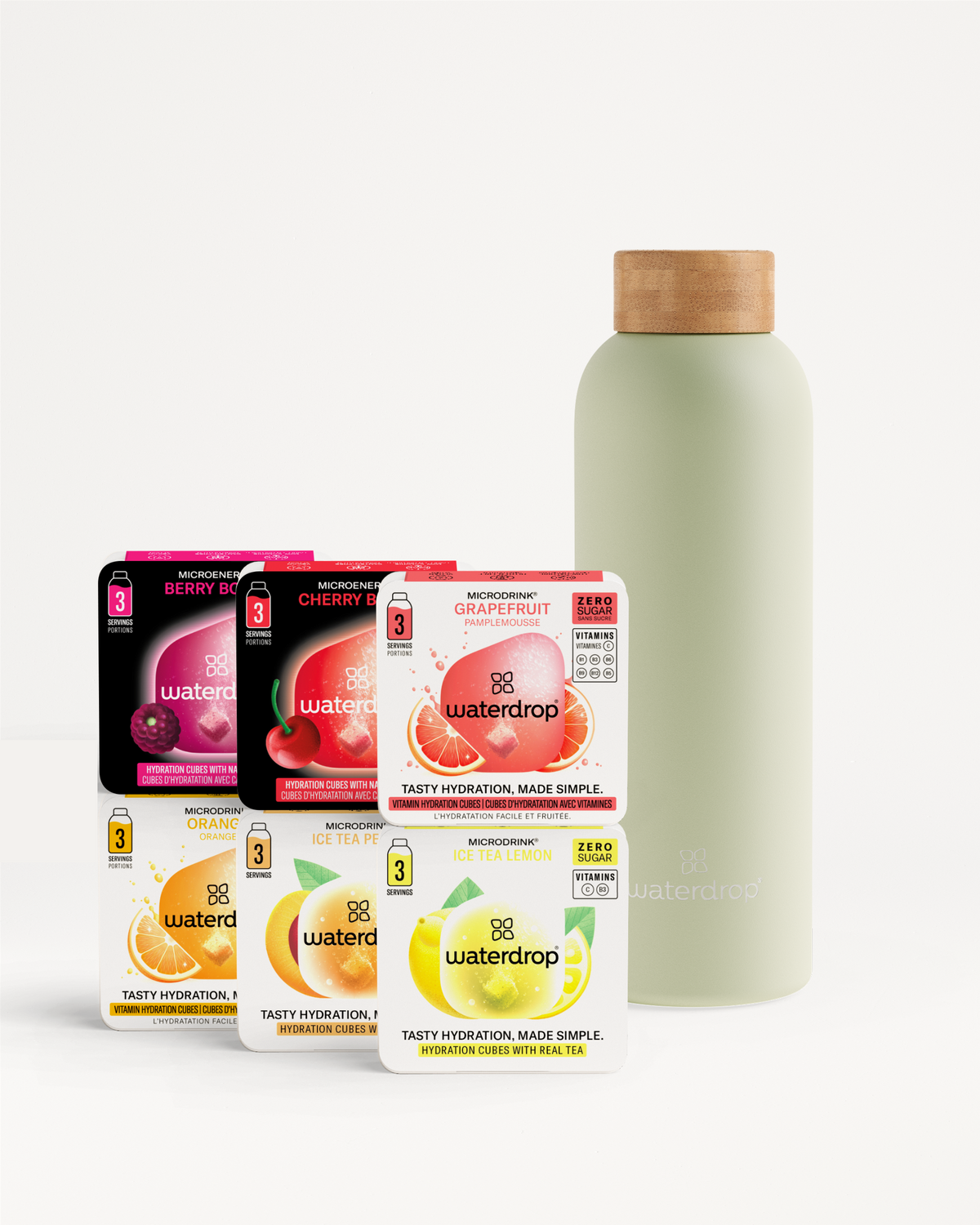 Ochutnávkový Set s Termo Nerezovou Fľašou