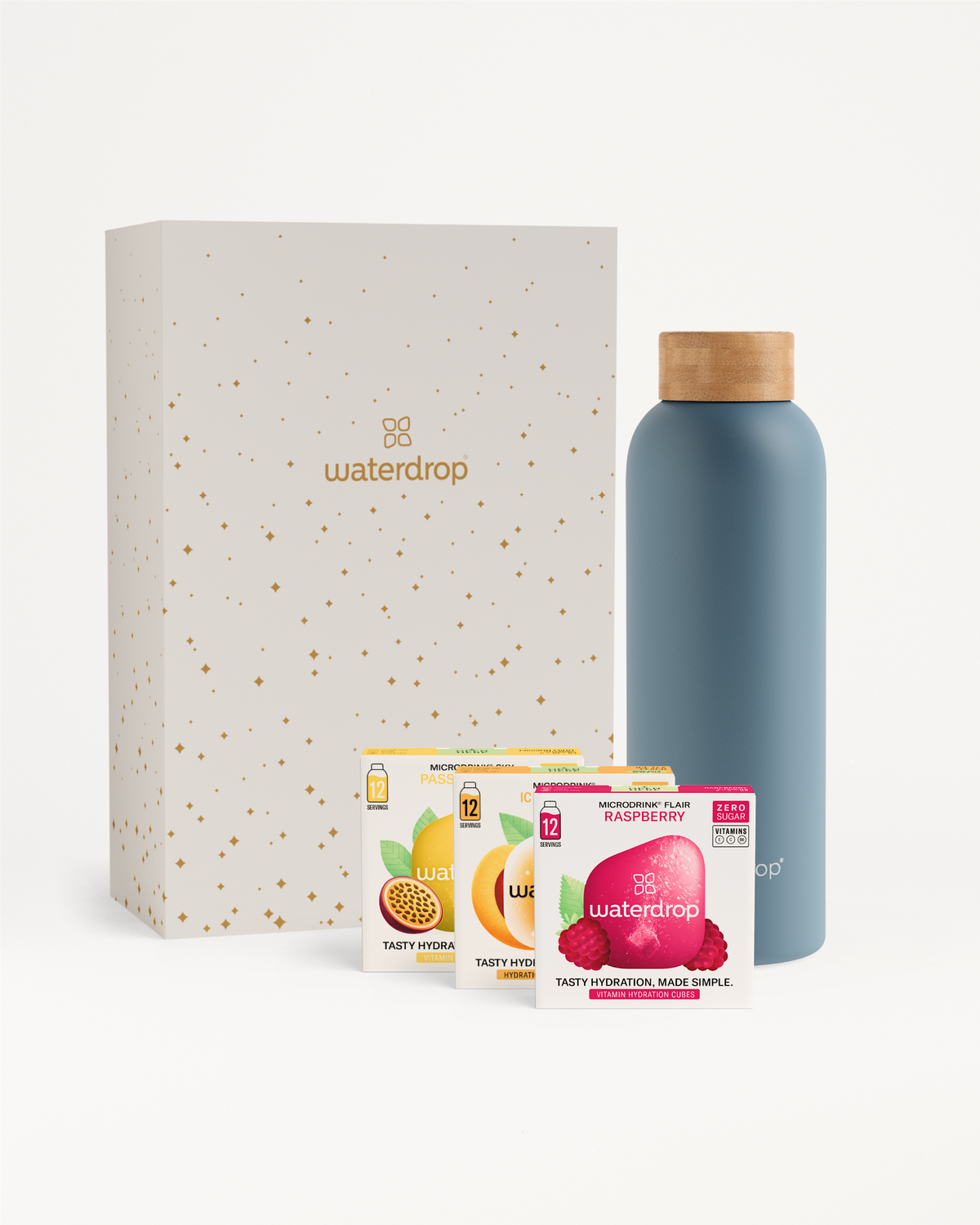 Vianočný Darčekový Set s Termo Nerezovou Fľašou