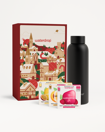 Vianočný Darčekový Set s Termo Nerezovou Fľašou